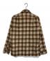 PENDLETON (ペンドルトン) チェックオープンカラーシャツ ブラウン サイズ:L：13000円