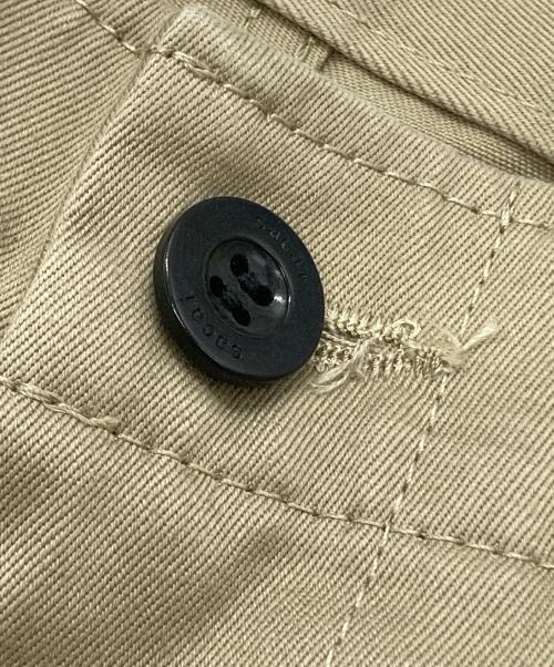sacai（サカイ）sacai (サカイ) Cotton Chino Pants ベージュ サイズ:SIZE 2の古着・服飾アイテム
