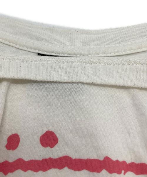 stussy（ステューシー）stussy (ステューシー) プリントTシャツ ホワイト サイズ:Lの古着・服飾アイテム