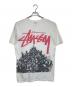 stussy (ステューシー) プリントTシャツ ホワイト サイズ:L：5000円