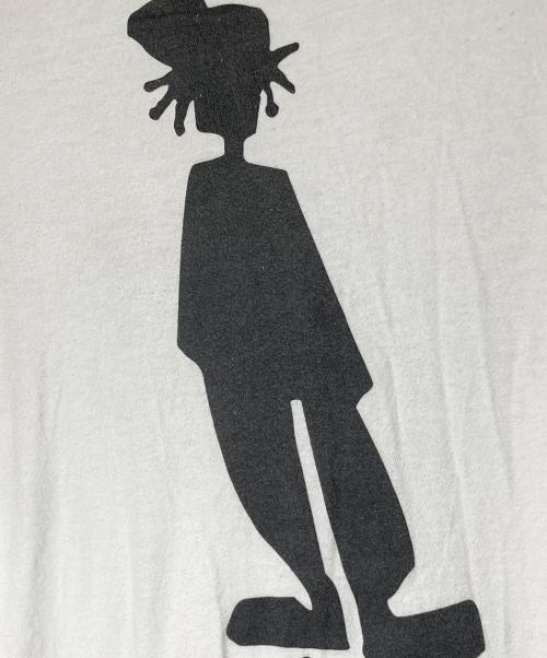 stussy（ステューシー）stussy (ステューシー) シャドーマンプリントT ホワイト サイズ:Ⅿの古着・服飾アイテム
