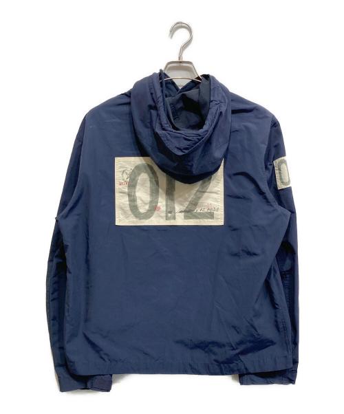 POLO RALPH LAUREN（ポロ・ラルフローレン）POLO RALPH LAUREN (ポロ・ラルフローレン) フーデットナイロンジャケット ネイビー サイズ:Lの古着・服飾アイテム