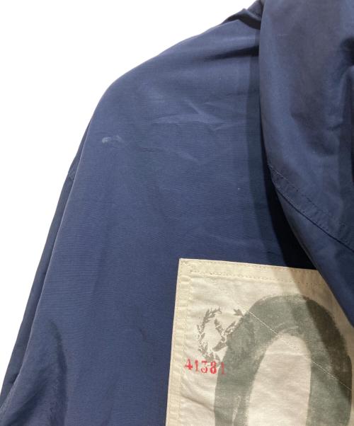 POLO RALPH LAUREN（ポロ・ラルフローレン）POLO RALPH LAUREN (ポロ・ラルフローレン) フーデットナイロンジャケット ネイビー サイズ:Lの古着・服飾アイテム