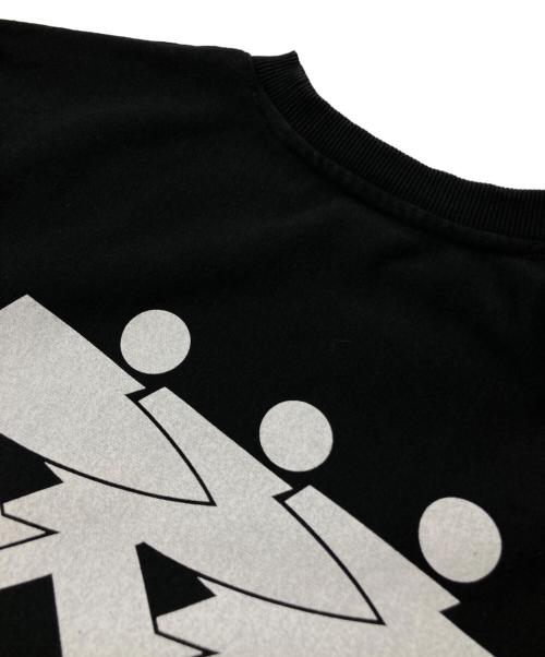 stussy（ステューシー）stussy (ステューシー) SURFWALK CREW ブラック サイズ:Lの古着・服飾アイテム