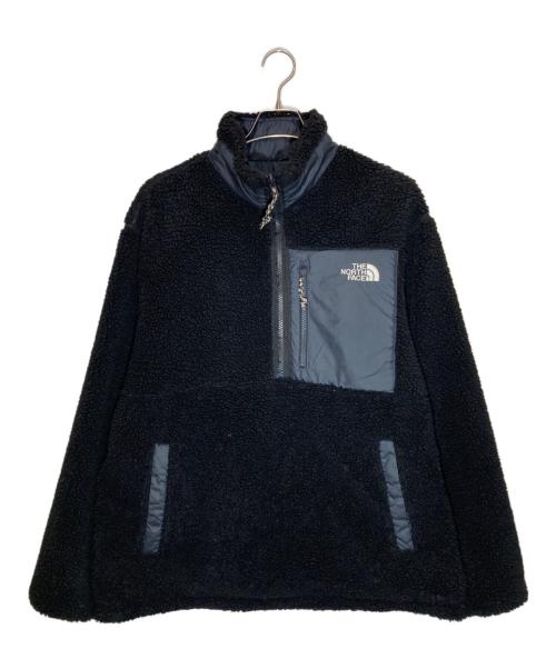 THE NORTH FACE（ザ ノース フェイス）THE NORTH FACE (ザ ノース フェイス) PLAY GREEN RVS FLEECE ANORAK ブラック サイズ:SIZE XL/105の古着・服飾アイテム