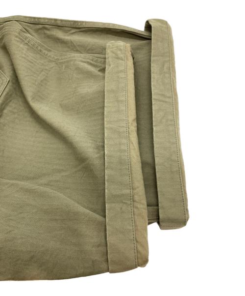 COMME des GARCONS HOMME（コムデギャルソン オム）COMME des GARCONS HOMME (コムデギャルソン オム) Cotton Twill Wide Leg Shorts グリーン サイズ:Ⅿの古着・服飾アイテム
