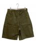 COMME des GARCONS HOMME (コムデギャルソン オム) Cotton Twill Wide Leg Shorts グリーン サイズ:Ⅿ：25000円
