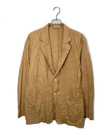 AURALEE（オーラリー）の古着「WRINKLED WASHED FINX TWILL JACKE」｜ベージュ