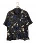 sacai（サカイ）の古着「Floral Print Shirt」｜ブラック