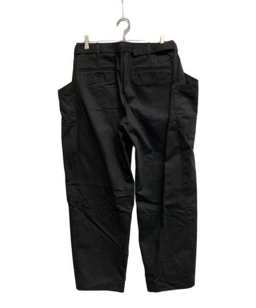 sacai（サカイ）sacai (サカイ) Cotton Chino Pants ブラック サイズ:3の古着・服飾アイテム