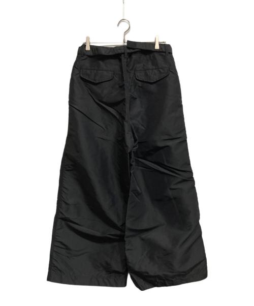 sacai（サカイ）sacai (サカイ) Nylon Twill Pants ブラック サイズ:SIZE 1の古着・服飾アイテム