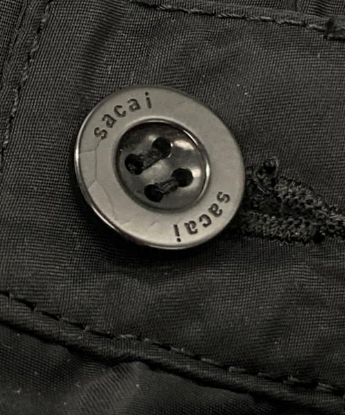 sacai（サカイ）sacai (サカイ) Nylon Twill Pants ブラック サイズ:SIZE 1の古着・服飾アイテム