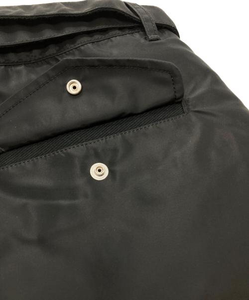 sacai（サカイ）sacai (サカイ) Nylon Twill Pants ブラック サイズ:SIZE 1の古着・服飾アイテム