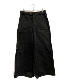 sacai（サカイ）の古着「RipStop trouser.」｜ブラック