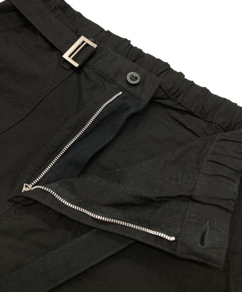 sacai（サカイ）sacai (サカイ) RipStop trouser. ブラック サイズ:3の古着・服飾アイテム