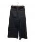 sacai (サカイ) BELTEED BAGGY FLAIR DENIM PANTS インディゴ サイズ:1：50000円