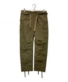 sacai（サカイ）の古着「Taffeta Pants」｜グリーン