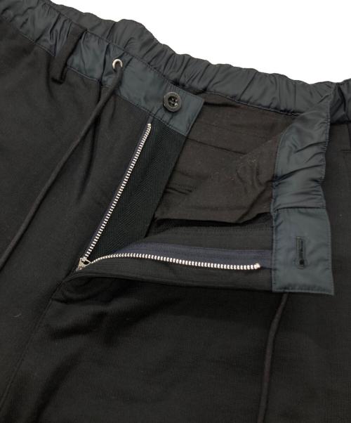sacai（サカイ）sacai (サカイ) Sweat Jersey Pants ブラック サイズ:3の古着・服飾アイテム