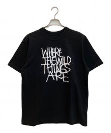 sacai（サカイ）の古着「WHERE THE WILD THINGS ARE Tee」｜ブラック