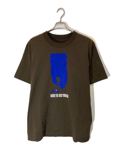 sacai（サカイ）sacai (サカイ) WHERE THE WILD THINGS Tee カーキ サイズ:4の古着・服飾アイテム