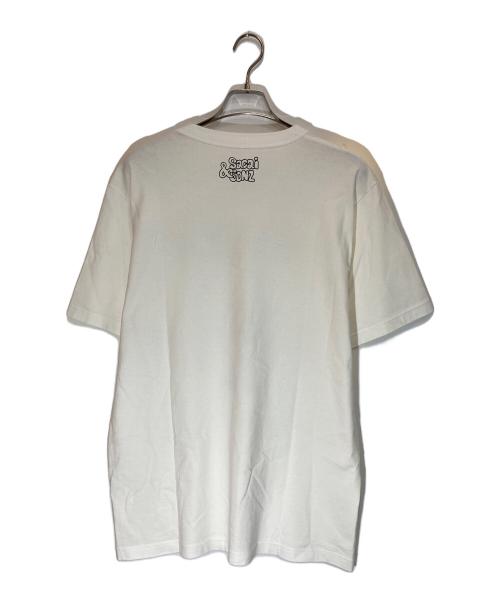 sacai（サカイ）sacai (サカイ) Gonz sacaigonz プリントTシャツ ホワイト サイズ:5の古着・服飾アイテム