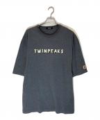 UNDERCOVERアンダーカバー）の古着「TWIN PEAKS Tee」｜グレー