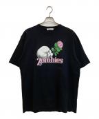 UNDERCOVERアンダーカバー）の古着「SKULL ZOMBIES プリントTシャツ」｜ブラック