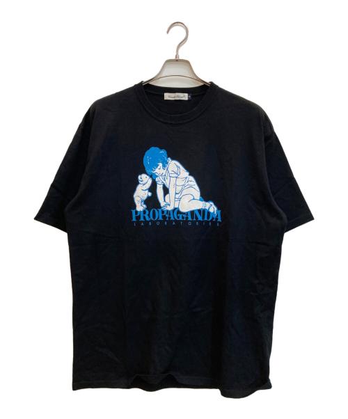 UNDERCOVER（アンダーカバー）UNDERCOVER (アンダーカバー) プリントTシャツ ブラック サイズ:5の古着・服飾アイテム