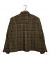 SOPHNET. (ソフネット) TWEED COTTON CHECK CPO SHIRT ブラウン サイズ:Ⅿ：13000円