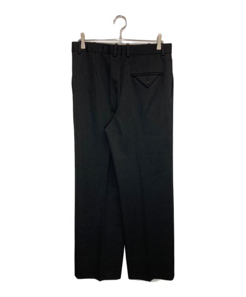BOTTEGA VENETA（ボッテガベネタ）BOTTEGA VENETA (ボッテガベネタ) ウールスラックス ブラック サイズ:48の古着・服飾アイテム