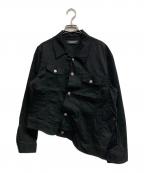 UNDERCOVERアンダーカバー）の古着「ピケストレッチLanguid Gジャン」｜ブラック