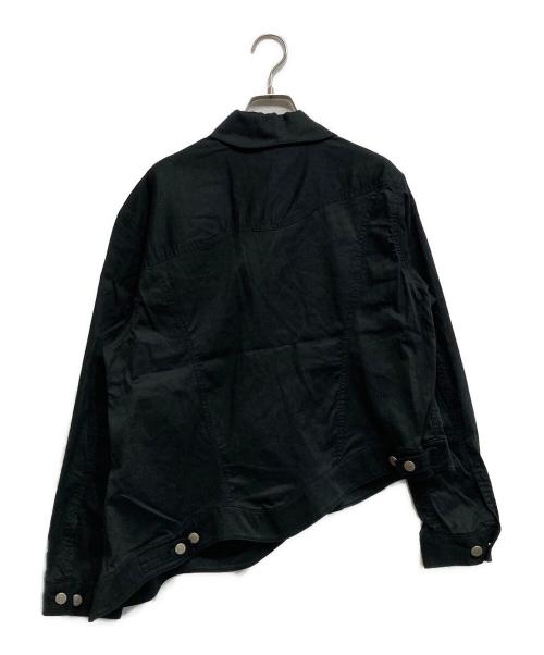 UNDERCOVER（アンダーカバー）UNDERCOVER (アンダーカバー) ピケストレッチLanguid Gジャン ブラック サイズ:2の古着・服飾アイテム