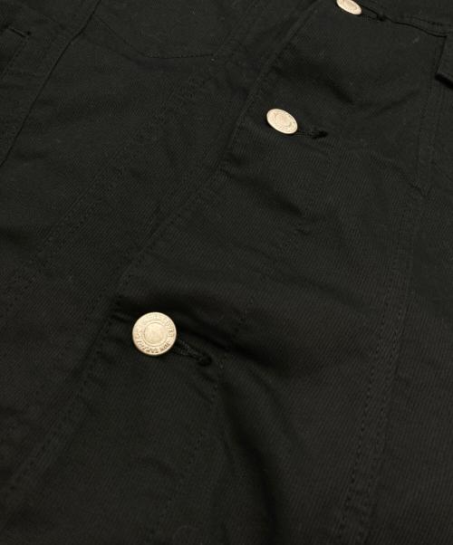 UNDERCOVER（アンダーカバー）UNDERCOVER (アンダーカバー) ピケストレッチLanguid Gジャン ブラック サイズ:2の古着・服飾アイテム