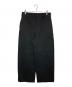 BOTTEGA VENETA（ボッテガベネタ）の古着「ウールツイルロングパンツ」｜ブラック