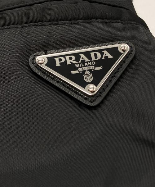 PRADA（プラダ）PRADA (プラダ) ナイロン中綿ハーフパンツ ブラック サイズ:48の古着・服飾アイテム
