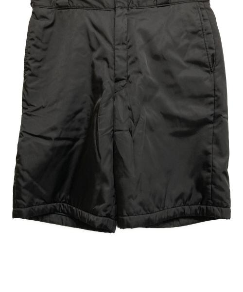 PRADA（プラダ）PRADA (プラダ) ナイロン中綿ハーフパンツ ブラック サイズ:48の古着・服飾アイテム