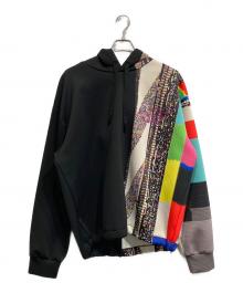 DOLCE & GABBANA（ドルチェ＆ガッバーナ）の古着「テクニカルジャージー プリントスウェットシャツ」｜ブラック