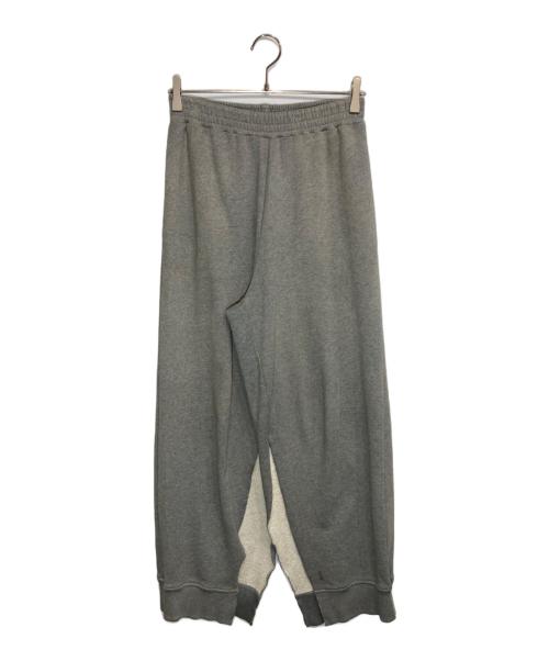 MM6 Maison Margiela（エムエムシックスメゾンマルジェラ）MM6 Maison Margiela (エムエムシックスメゾンマルジェラ) スリット スウェットパンツ グレー サイズ:Sの古着・服飾アイテム