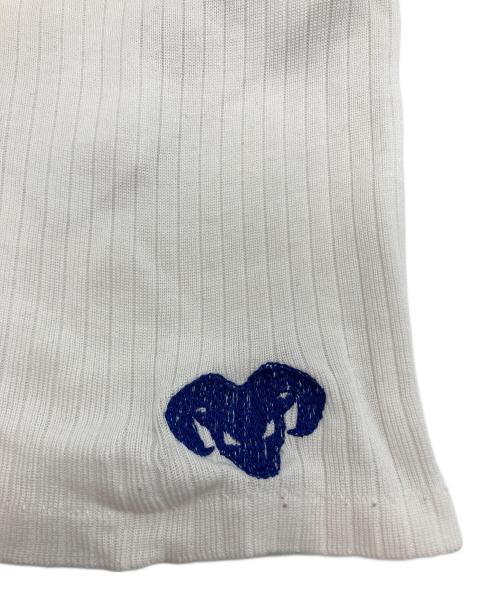 Maison Margiela（メゾンマルジェラ）Maison Margiela (メゾンマルジェラ) リブカットソー ベージュ サイズ:50の古着・服飾アイテム