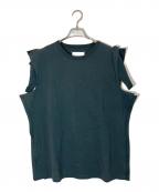 Maison Margielaメゾンマルジェラ）の古着「ノースリーブTシャツ」｜グリーン