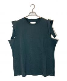 Maison Margiela（メゾンマルジェラ）の古着「ノースリーブTシャツ」｜グリーン