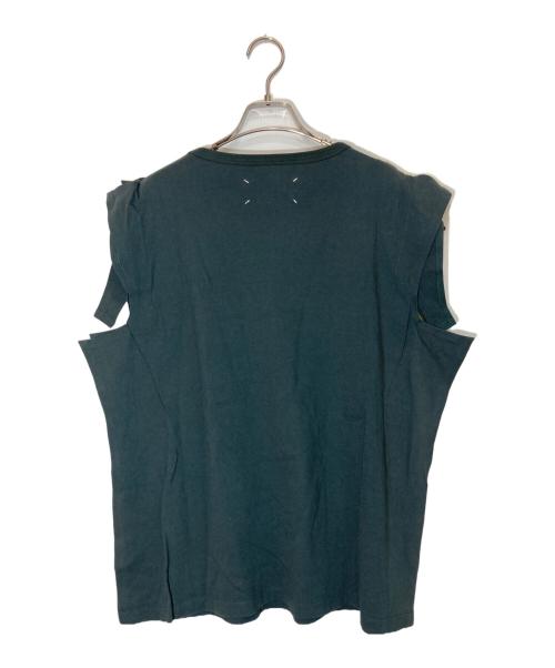 Maison Margiela（メゾンマルジェラ）Maison Margiela (メゾンマルジェラ) ノースリーブTシャツ グリーン サイズ:Mの古着・服飾アイテム