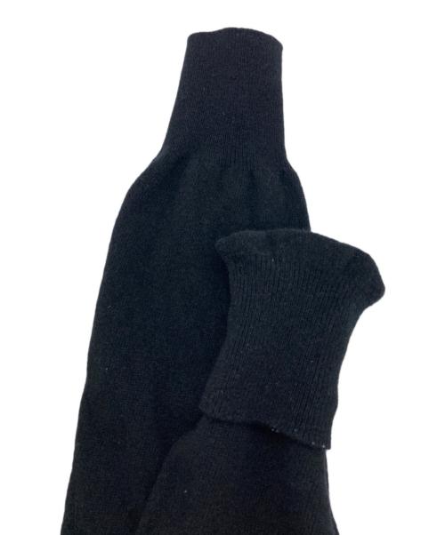 10 corso como（ディエチ コルソコモ）10 corso como (ディエチ コルソコモ) COMME des GARCONS (コムデギャルソン) ナンバリングプリントニット ブラック サイズ:Mの古着・服飾アイテム