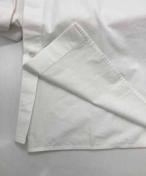 BOTTEGA VENETA（ボッテガベネタ）BOTTEGA VENETA (ボッテガベネタ) コットンポプリンシャツ ホワイト サイズ:42の古着・服飾アイテム