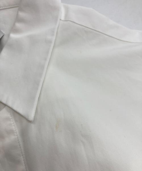 BOTTEGA VENETA（ボッテガベネタ）BOTTEGA VENETA (ボッテガベネタ) コットンポプリンシャツ ホワイト サイズ:42の古着・服飾アイテム