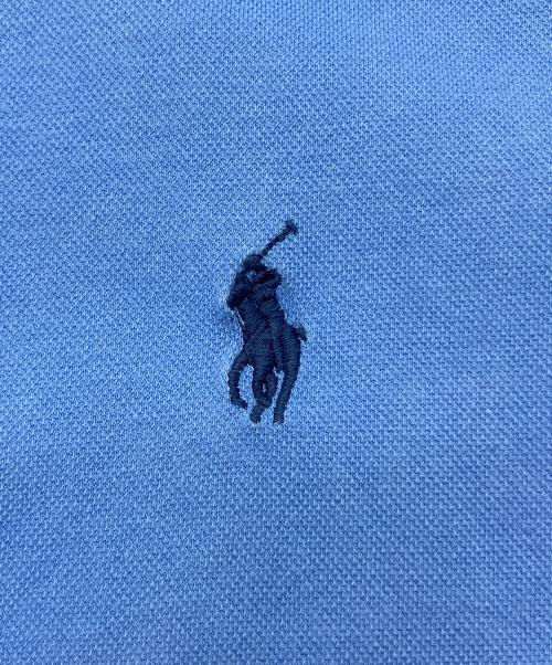 POLO RALPH LAUREN（ポロ・ラルフローレン）POLO RALPH LAUREN (ポロ・ラルフローレン) ポロシャツワンピース ブルー サイズ:Lの古着・服飾アイテム