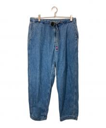 THE NORTHFACE PURPLELABEL（ザ・ノースフェイス パープルレーベル）の古着「Denim Wide Tapered Pants」｜ブルー