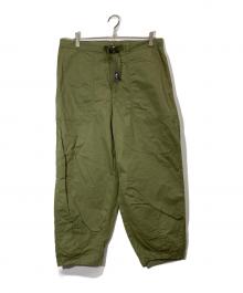 THE NORTHFACE PURPLELABEL（ザ・ノースフェイス パープルレーベル）の古着「Ripstop Wide Cropped Pants」｜カーキ