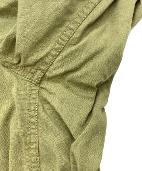 THE NORTHFACE PURPLELABEL（ザ・ノースフェイス パープルレーベル）THE NORTHFACE PURPLELABEL (ザ・ノースフェイス パープルレーベル) Ripstop Wide Cropped Pants カーキ サイズ:34の古着・服飾アイテム