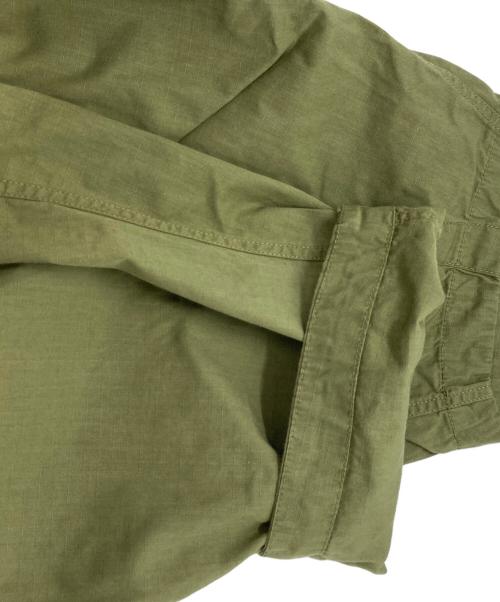 THE NORTHFACE PURPLELABEL（ザ・ノースフェイス パープルレーベル）THE NORTHFACE PURPLELABEL (ザ・ノースフェイス パープルレーベル) Ripstop Wide Cropped Pants カーキ サイズ:34の古着・服飾アイテム